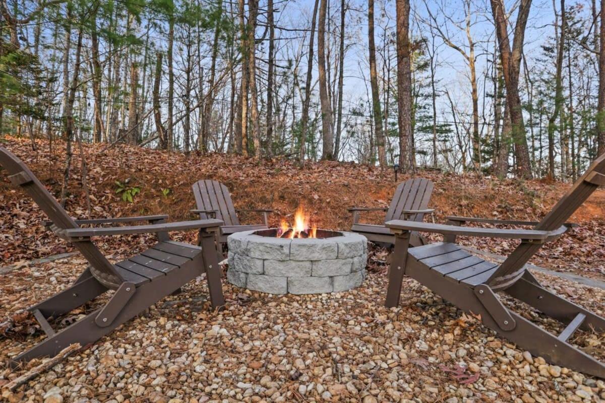 Mountain Views Hot Tub Firepit Close To Town Blue Ridge Dış mekan fotoğraf